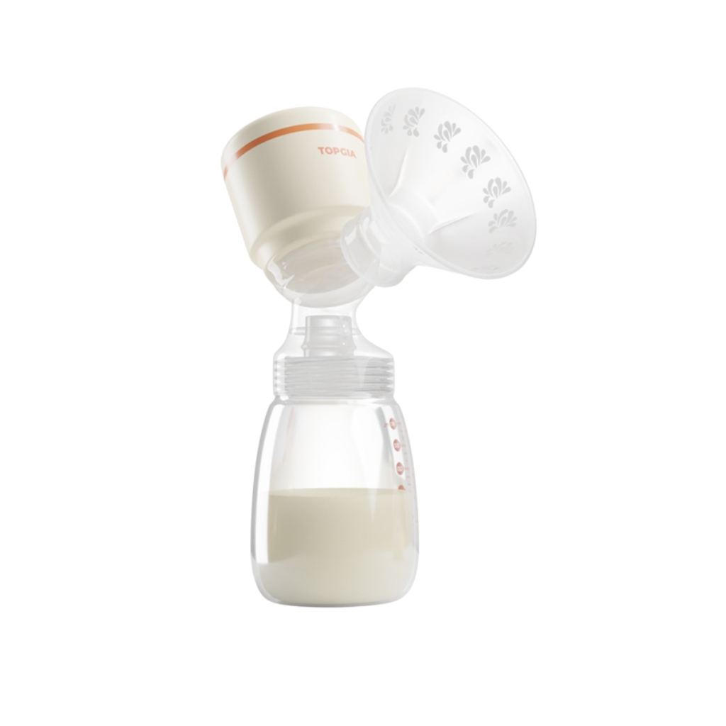 Máy hút sữa điện đơn TG-8075 Topgiakids đa chế độ, 9 tốc độ hút êm ái không đau cao cấp bảo hành 3 năm